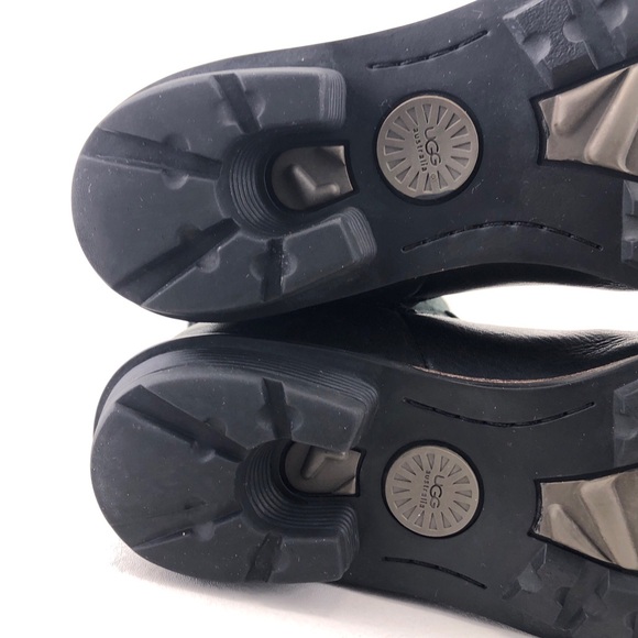 UGG Smithfield Leather Winter Riding Boots 8 - Picture 11 of 16